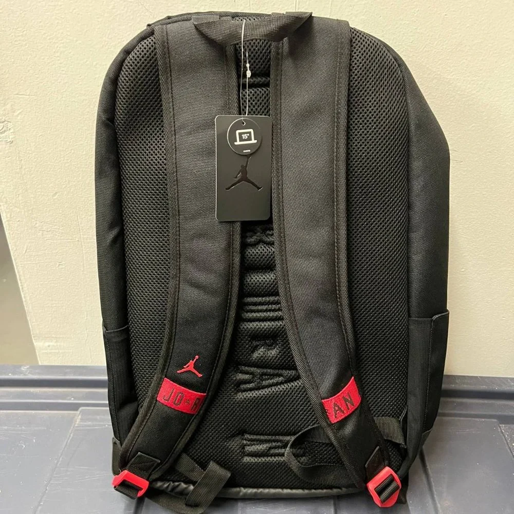 Nike Air Jordan 23 Chicago Bulls Caution Laptop Large Backpack Bag